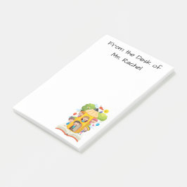 Pencil Play School Desk of PostIT Notes Post-it Block