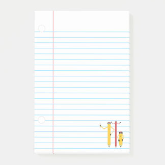 Pencil Post Post-it Block