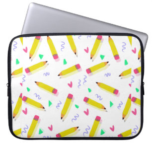 Pencil Preschool Art Lärares Bra vid årsslutet Laptop Fodral