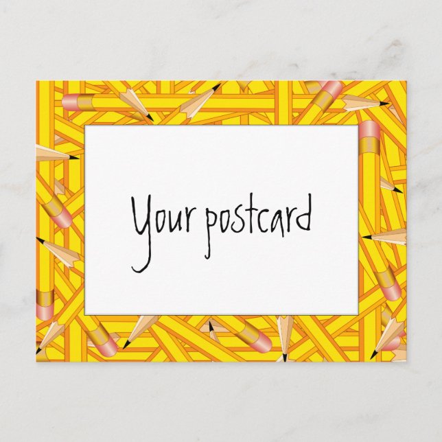 Pencil Ramar Vykort (Framsida)