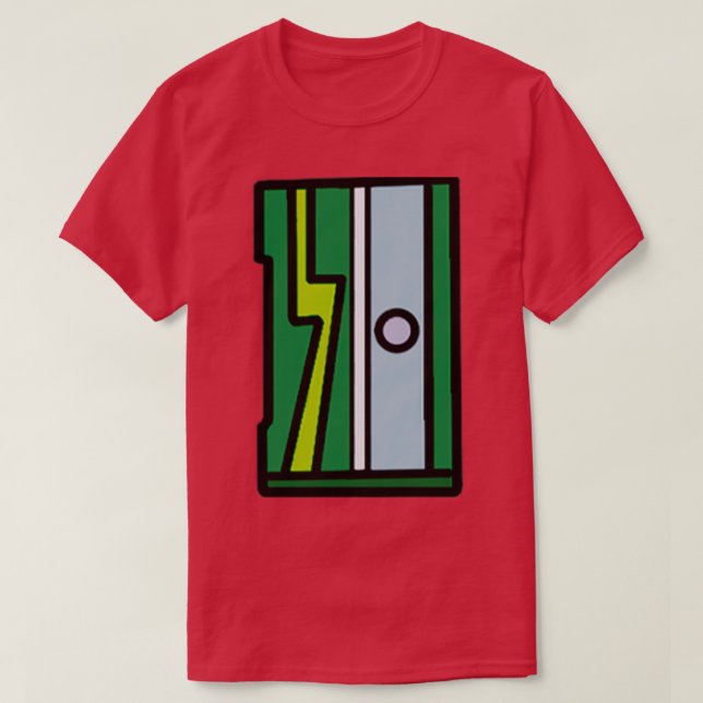 Pencil Sharpener T Shirt (Design framsida)