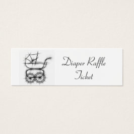 Pencil Sketch Unisex, Pram Diaper Raffle Biljett