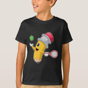 Pencil Tennis Tennis racket Sports T Shirt