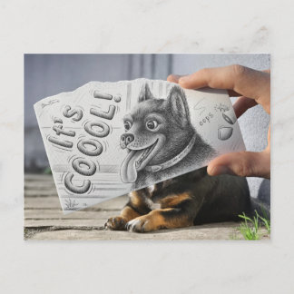 Pencil Vs Camera - Det är Coola Vykort