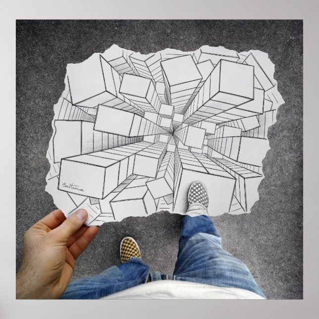 Pencil Vs Camera - Vertigo Poster (Framsidan)