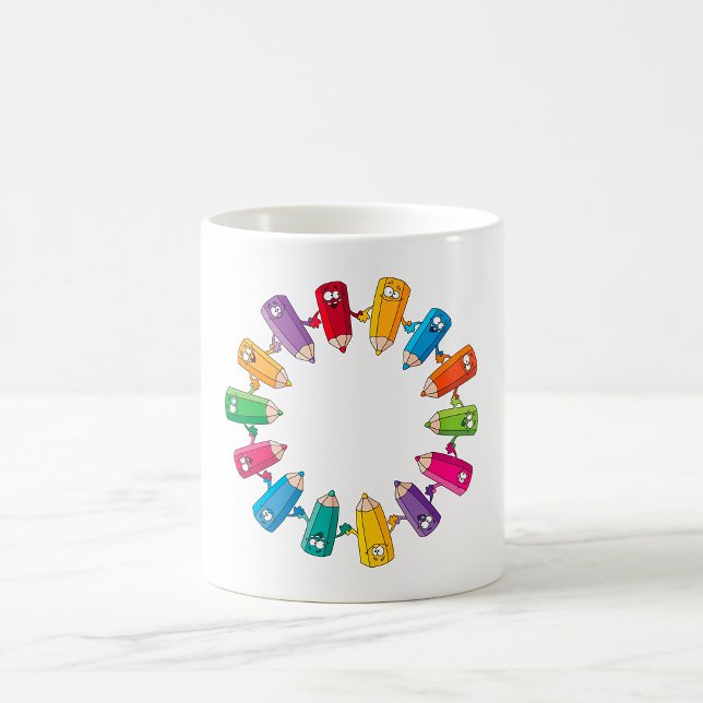 Pencilcirkel Kaffemugg (Skapare uppladdad)