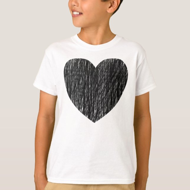 Penciled in - Black T-shirt (Framsida)