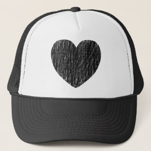 Penciled in - Black Truckerkeps