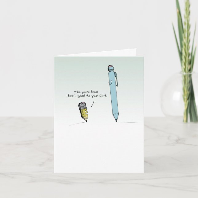 Pencillyns Tecknad Kort (Framsida)