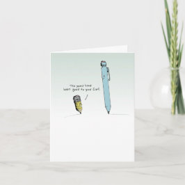 Pencillyns Tecknad Kort