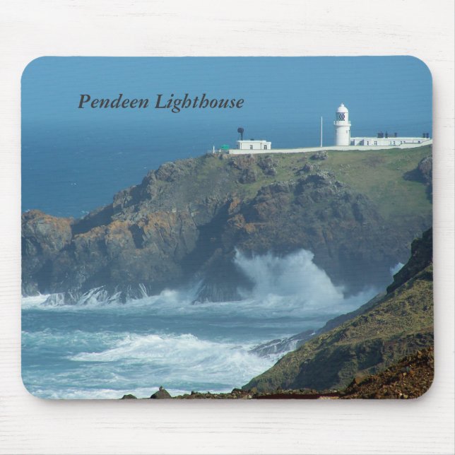 Pendeen fyrCornwall England foto Musmatta (Framsidan)