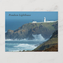 Pendeen Lighthouse Cornwall England Photo Vykort