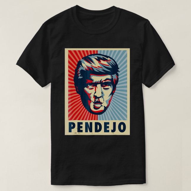 Pendejo Antirump Funny Antirump  T Shirt (Design framsida)