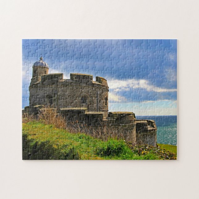 Pendennis Castle Falmouth. Pussel (Horisontell)
