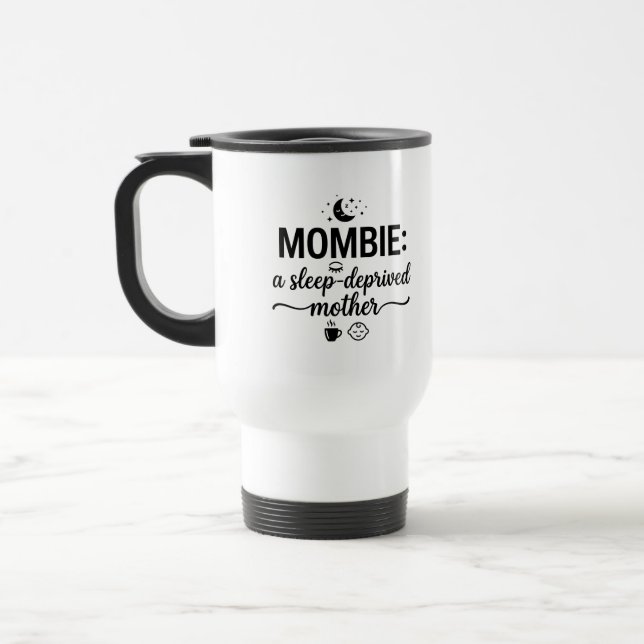 Pendlar Mugg Sömnbristande Resmugg (Vänster)