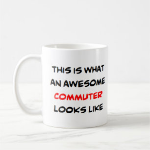 pendlare, fantastisk kaffemugg