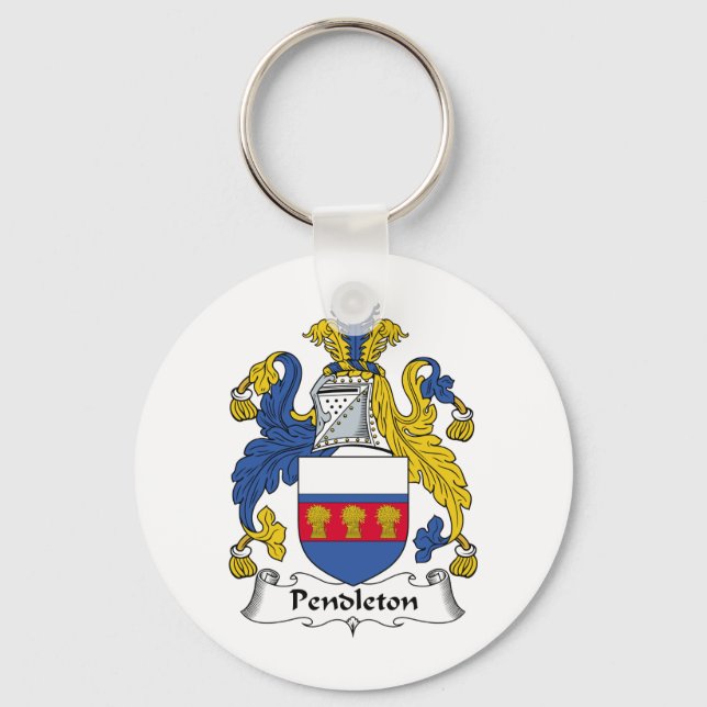 Pendleton Family Crest Nyckelring (Framsida)