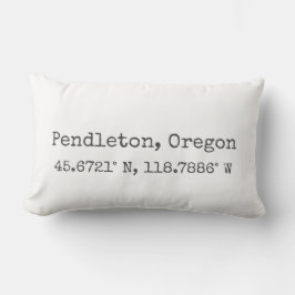 Pendleton, Oregon Coordinates Lumbar Pillow Lumbarkudde