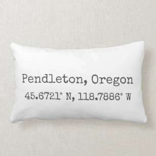 Pendleton, Oregon Coordinates Lumbar Pillow Lumbarkudde