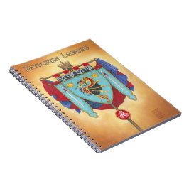 Pendragon Banner House Anteckningsbok