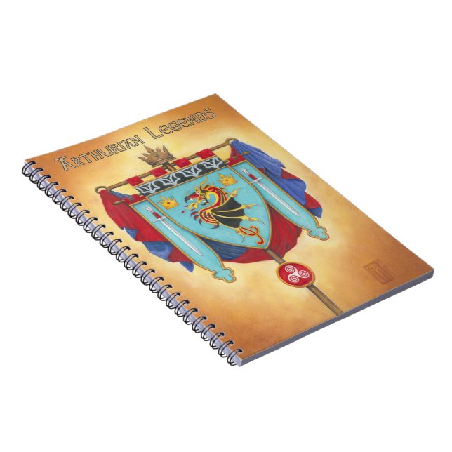Pendragon Banner House Anteckningsbok (Högra Sidan)