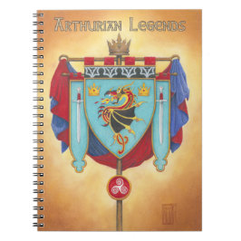 Pendragon Banner House Anteckningsbok