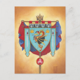 Pendragon Banner House Vykort