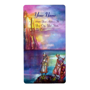 PENDRAGON Medieval Knight,Sjö Sunset,Fantasy Fraktsedel
