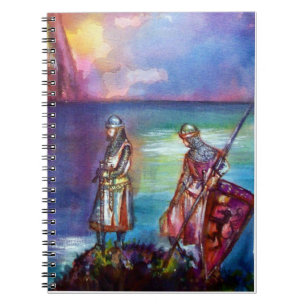 PENDRAGON Medievatten, Sjö Sunset, Fantasy Anteckningsbok Med Spiral