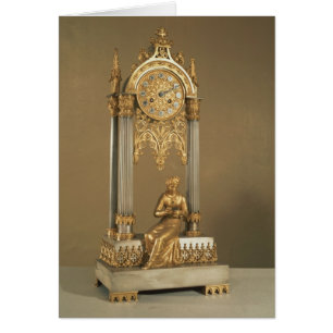Pendule de Paris, c.1830 Hälsningskort