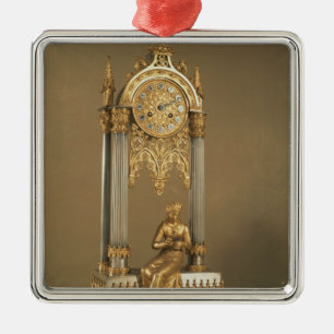Pendule de Paris, c.1830 Julgransprydnad Metall