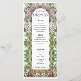 PENELOPE 01 A - Bröllop Drink Menu 1 Meny