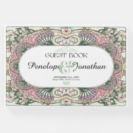 PENELOPE 01 A - Bröllop Guestbook - Art nouveau Gästböcker