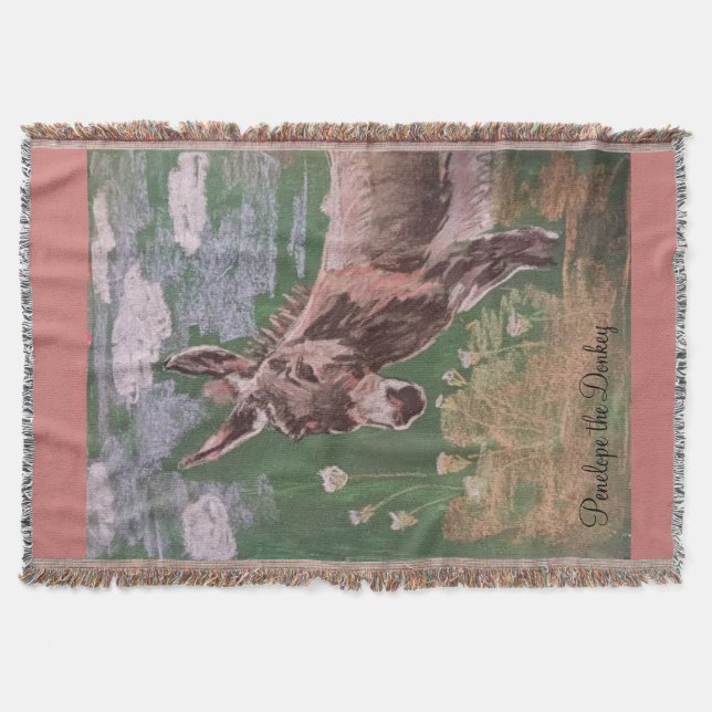 Penelope, åsna filt (Framsidan)