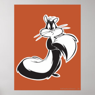 Penelope Grabbing Svan Poster