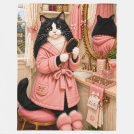 Penelope katt fleecefilt
