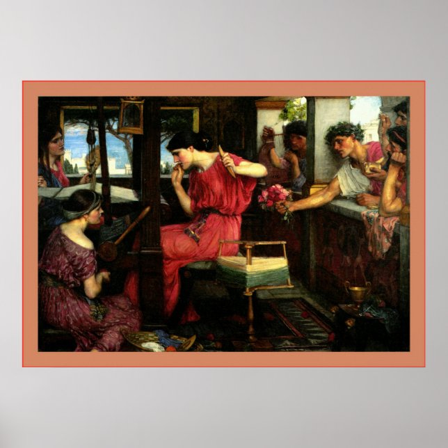 Penelope och Suitors Poster (Framsidan)