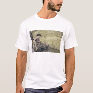 Penelope som väver en dölja för Laertes henne T-shirt