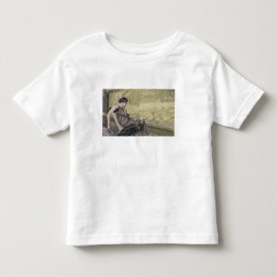 Penelope som väver en dölja för Laertes henne T-shirt