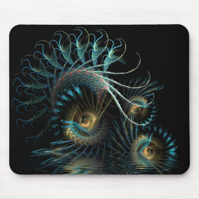 PENEMSIS Fractal Art Mousepad Musmatta (Framsidan)