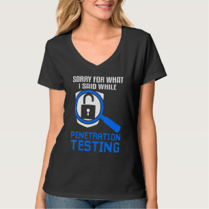 Penetrationstest Etisk Hacking & Cyber Säkerhet T Shirt