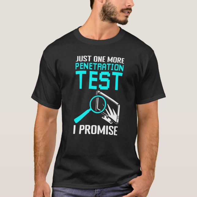 Penetrationstestning etisk hacking & Cyber Securi T Shirt (Framsida)