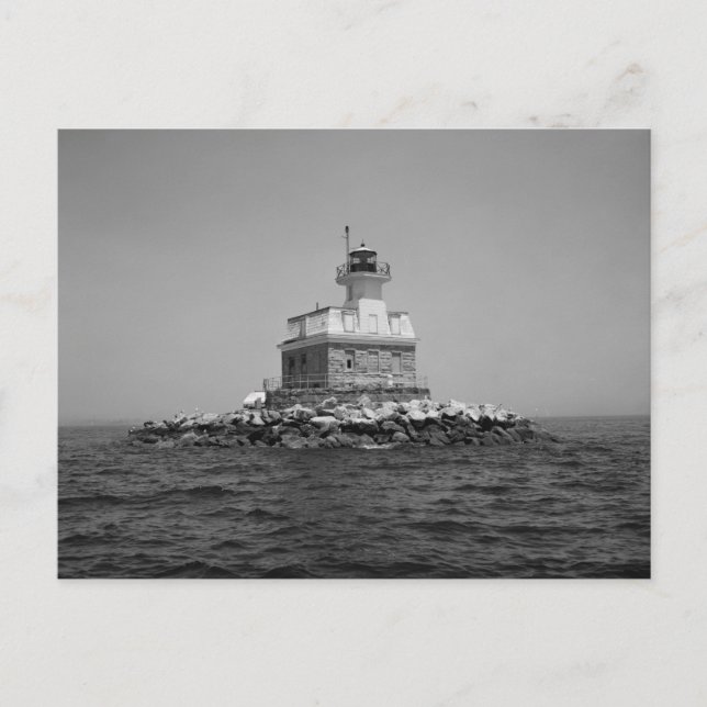 Penfield Reef Lighthouse Vykort (Framsida)