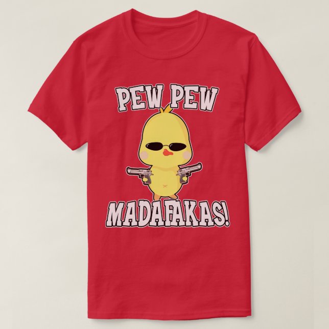 Peng Peng Madafakas lustiga Anka T Shirt (Design framsida)