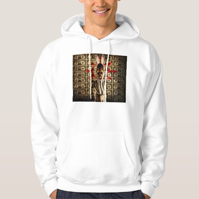 pengar 2013 sweatshirt med luva (Framsida)