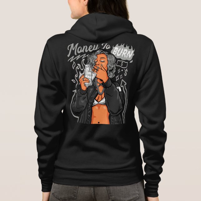 Pengar att Bränna T Shirt (Baksida)