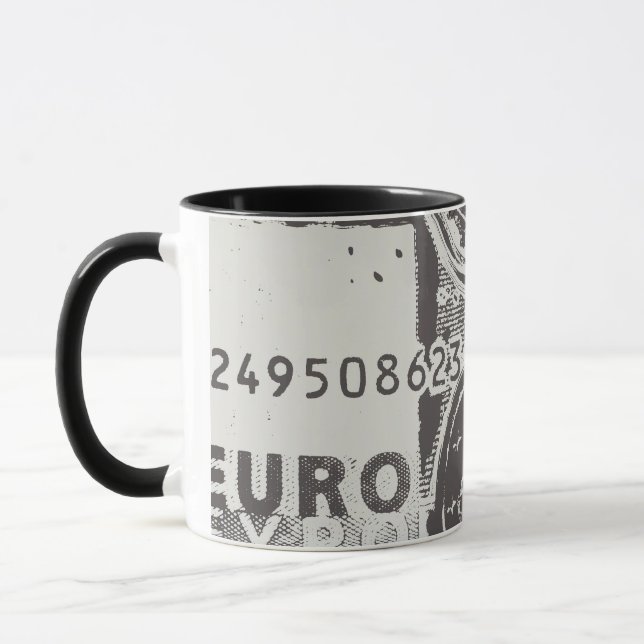 Pengar får världen att snurra mugg (Vänster)