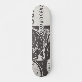 Pengar får världen att snurras runt skateboard bräda 20 cm