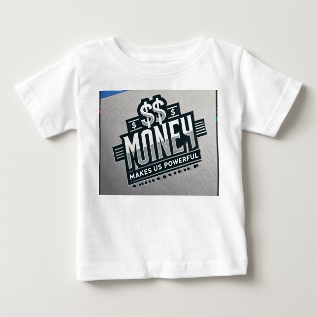 Pengar gör oss mäktiga T-Shirt (Framsida)