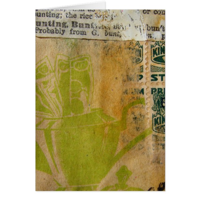 Pengar Hälsningskort (Framsidan)